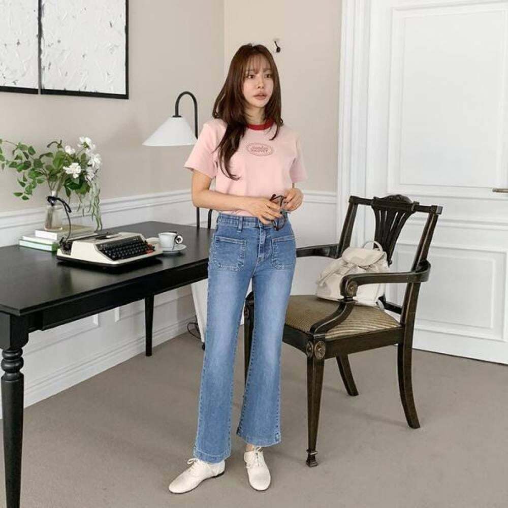 엠에스엠 지오벤처스 리네모 데님 팬츠 골덴바지 와이드팬츠 심플 치