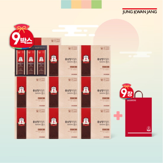 [정관장][9박스] 홍삼정마일드 센스 9박스(30포x10mlx9박스)