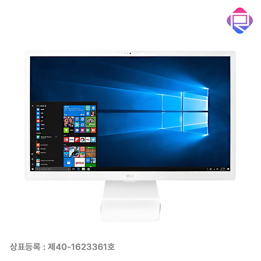 LG전자 [리퍼] LG 일체형PC 24V50N 10세대 인텔 i5 16G SSD 500G 와이파이 블루투스