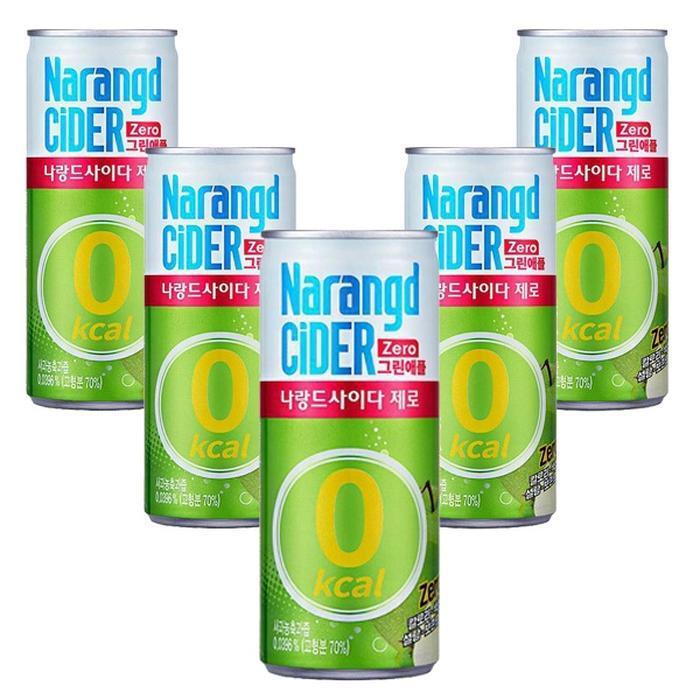 셀러허브 식품 [동아오츠카] 무료배송 나랑드사이다 그린애플 245ml