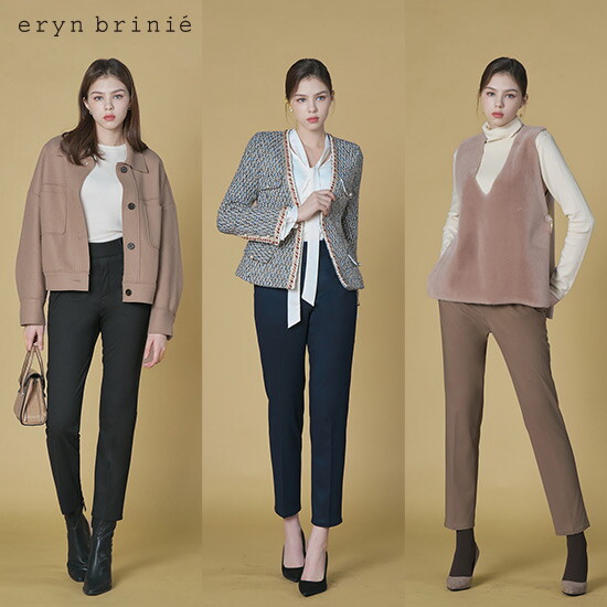 [에린브리니에]25FW 투웨이 기모본딩 팬츠 3종