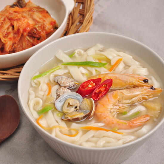 [팜투맘](팜투맘) 얼큰 해물 칼국수 6인분세트