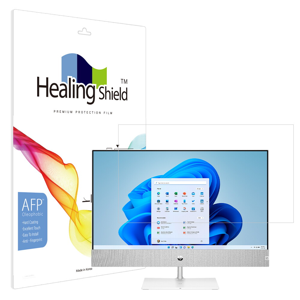 힐링쉴드 HP 파빌리온 27-ca1002kr 올레포빅 액정보호필름