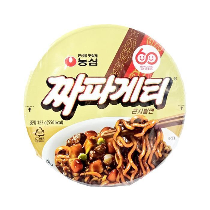 셀러허브 식품 [농심] 농심 짜파게티 큰사발 123g 4개