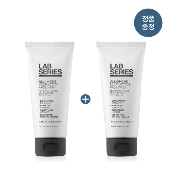 [랩시리즈](12) 올인원 멀티-액션 훼이스 워시 100ml 1+1