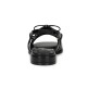 [포멜카멜레][포멜카멜레] 쁘띠보우 플랫샌달 BLACK 2cm