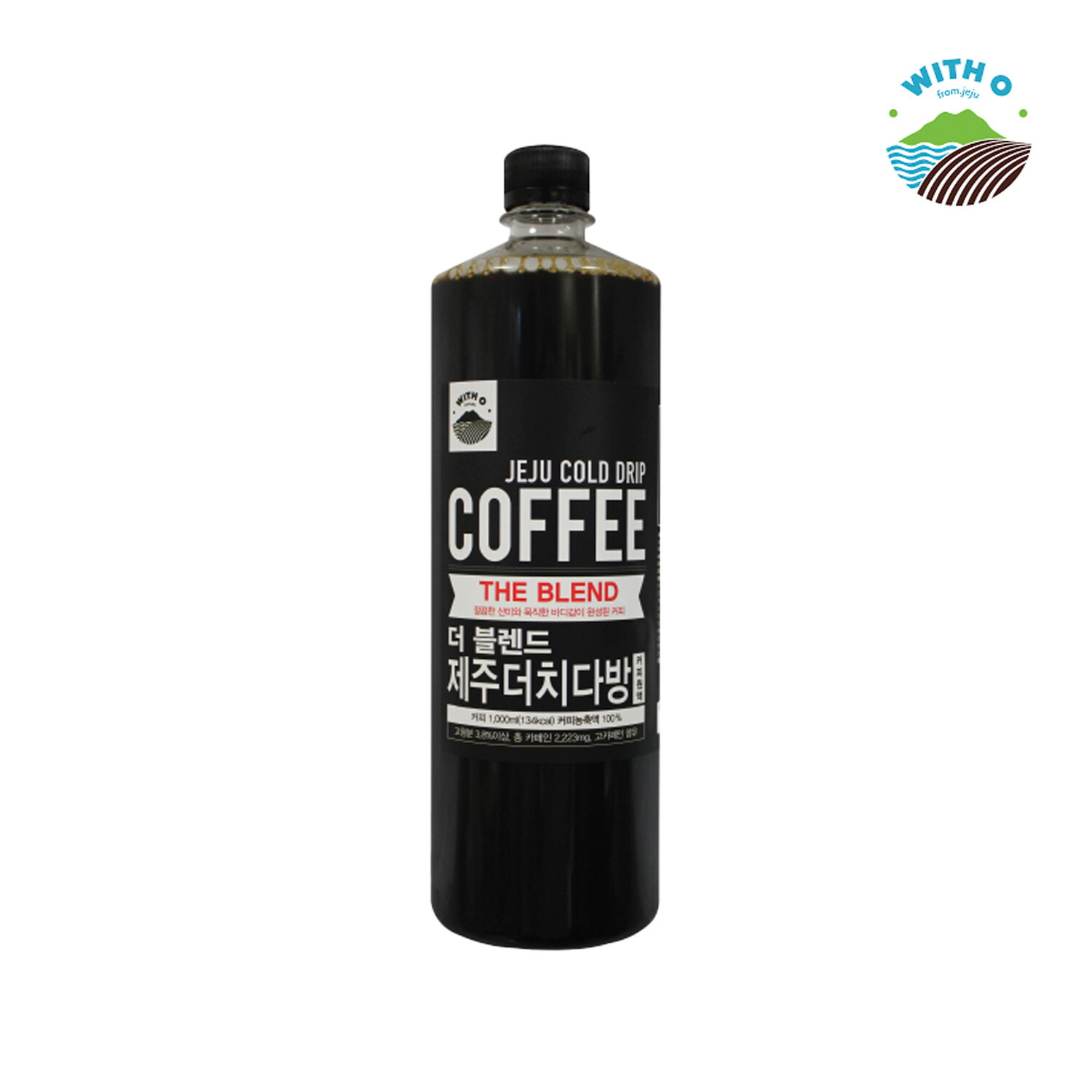 미센토 (위드오)더 블렌드 제주더치 콜드브루 원액 더치커피 1000ml