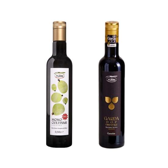 [튜리](정가 170,000원) 2개, TURRI 엑스트라 버진 올리브오일 가르다 DOP + 모노 컬티바 혼합 SET 500ml(~25.08.28까지)