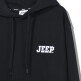 [JEEP]공용) 대문자 스몰 로고 지프 후드 긴팔 티셔츠 JO3THU003
