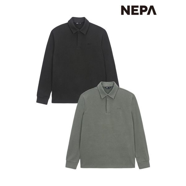 (주)리컴퍼니 네파(하프클럽) [하프클럽/네파]네파 남성 리사이클 기모 폴로티셔츠 7K75269