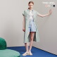 [THE IZEL]BCI코튼100 스트라이프 원피스2종+슬립원피스2종 (4종)