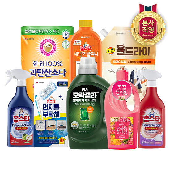 엘지생활건강 [LG생활건강]✨봄맞이 청소&냄새 제거 기획전! 피지/테크/한입/아우라/홈스타