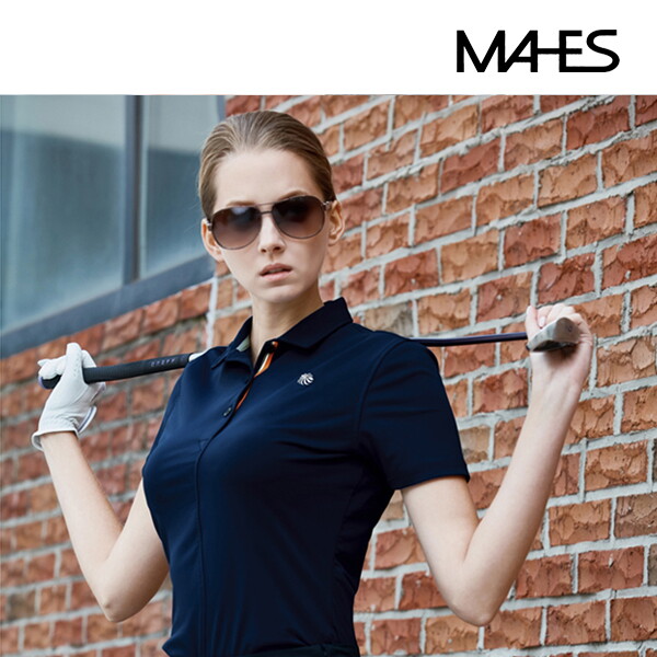 기타브랜드(하프) [하프클럽/기타]마헤스골프 여성 스판 기능성 반팔티셔츠 GS60294