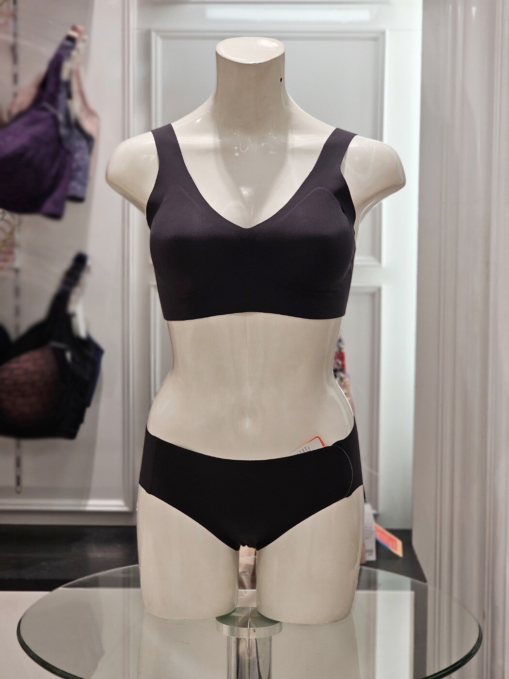 Triumph [AK수원점] [트라이엄프] 슬로기 제로필 심리스 무봉제 브라팬티 세트 DS87R239