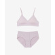[세컨스킨][최초가45,800원] 심리스 도트 브라팬티세트 FU2600_FU2601