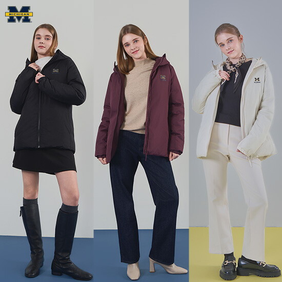 [미시간(MICHIGAN)]★ 미시간 유니버시티 25FW 여성 헤비 패딩 자켓