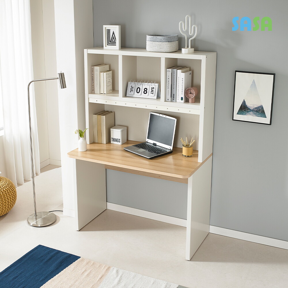 사사가구OEM 사사가구 데코라인(매장상품) 우유니 1인 전면책상