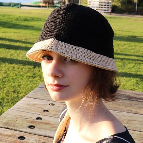 슬리피슬립 리 슬리피슬립 [uni ]BRISBANE BLACK/BEIGE BUCKET HAT 368054