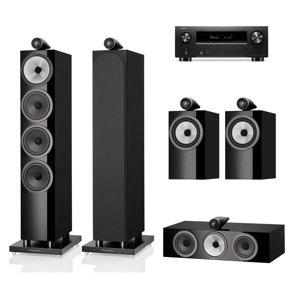 데논 AVR-X2800H + B&W 702 S3 5채널스피커(71/705)