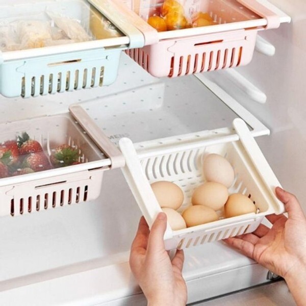 알티피아 [하프클럽/알티피아]조절 인기 길이 냉장고 다용도 감성 슬라이드 수납 선