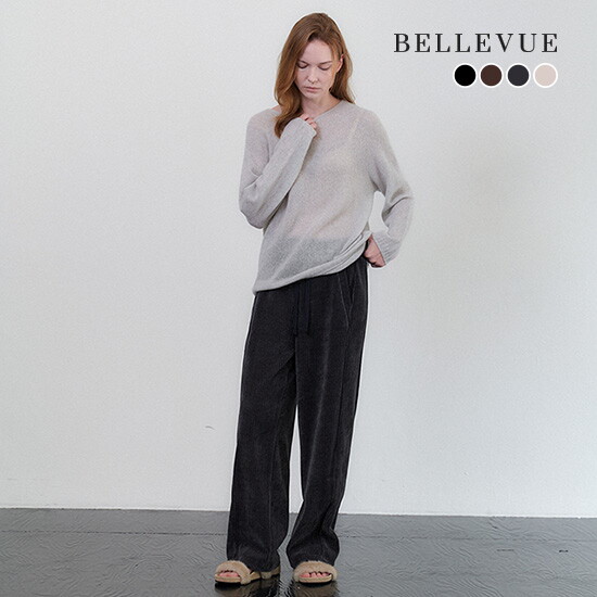 [벨뷰]■25FW 코듀로이 커브드 팬츠 2종