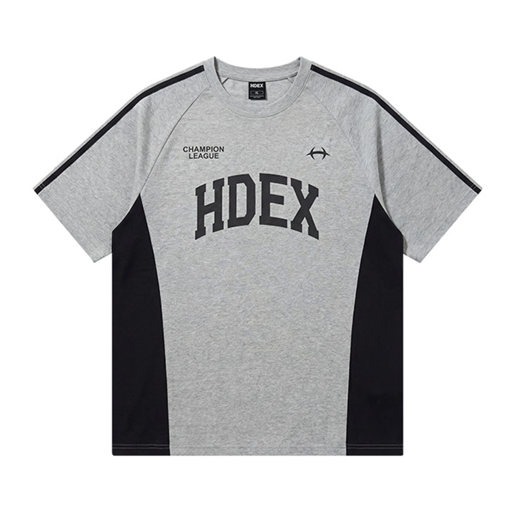 에이치디이엑스 HDEX 사이드 컬러 블럭 숏 슬리브 H251MLOTS10 MGY