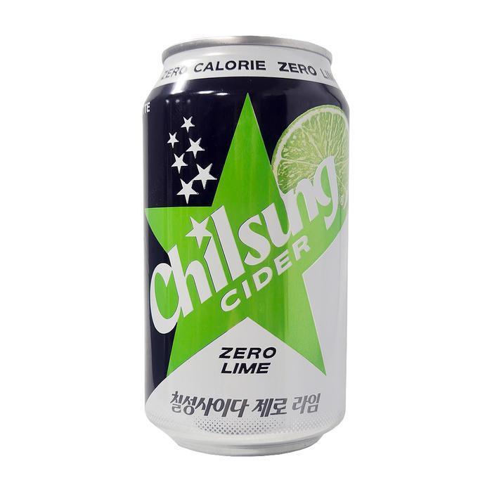 셀러허브 식품 [롯데칠성음료] 롯데칠성 칠성사이다 제로 라임 355ml   6개