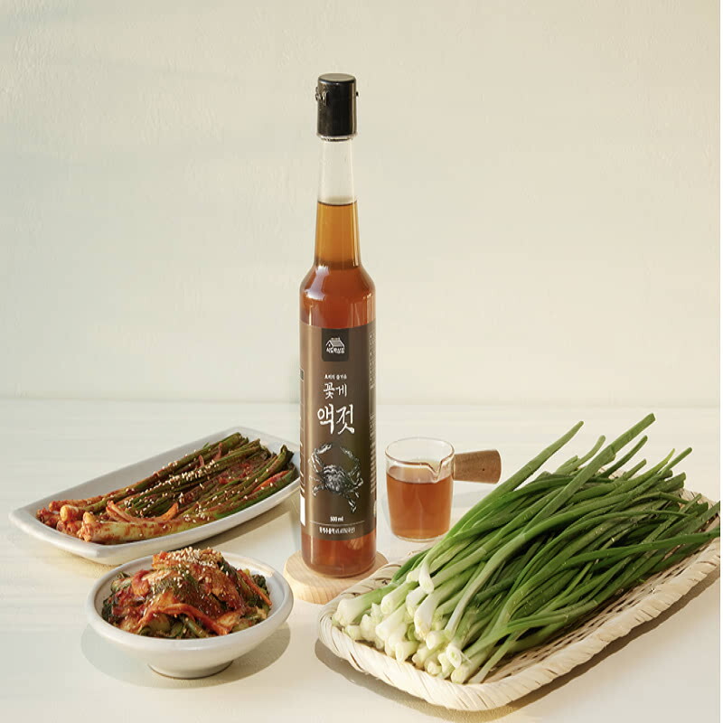 식도락푸드 우체국쇼핑 [우체국쇼핑] 부안꽃게로 만든 만능소스 꽃게액젓 500ml