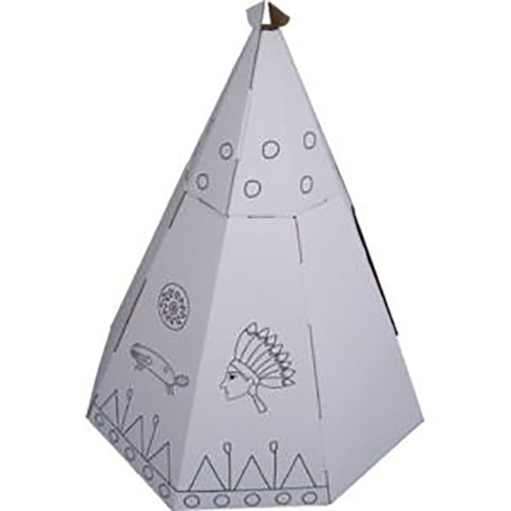 오너클랜 종이티피 놀이집 놀이학습 인디언집 나만의아지트