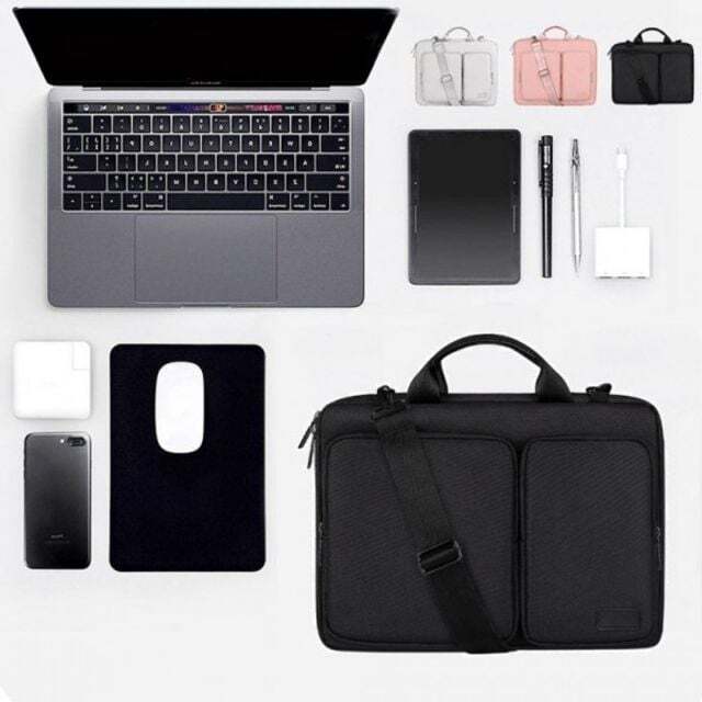 지오벤처스 어깨끈 인기 다용량 노트북 수납 감성 가방 파우치 케