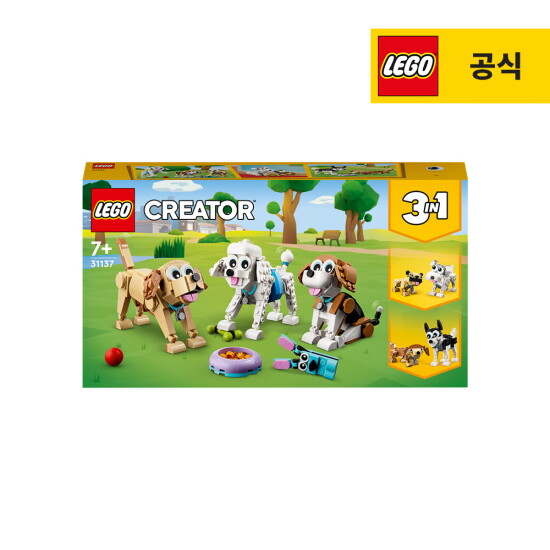 [레고]레고 크리에이터 3-in-1 31137 사랑스러운 강아지 [공식]