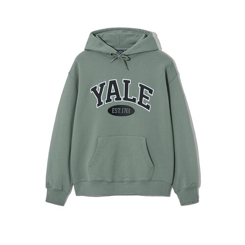 예일 예일 YALE 투톤아치 후드_라이트 카키 3767735 YES1HD302LK YFF1HD301SLK