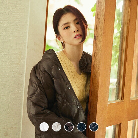 [지오다노(아울렛)][지오다노] 373958 여 초경량 퀼팅 다운 자켓