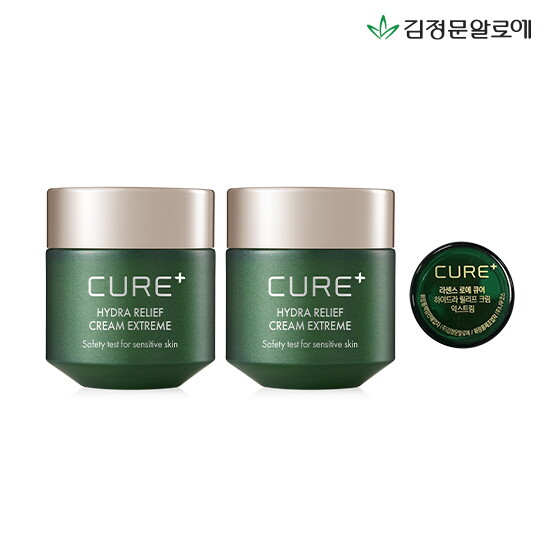 [로에 큐어 플러스]큐어 익스트림 크림 50g X 2 + 미니 큐어크림 3.5g
