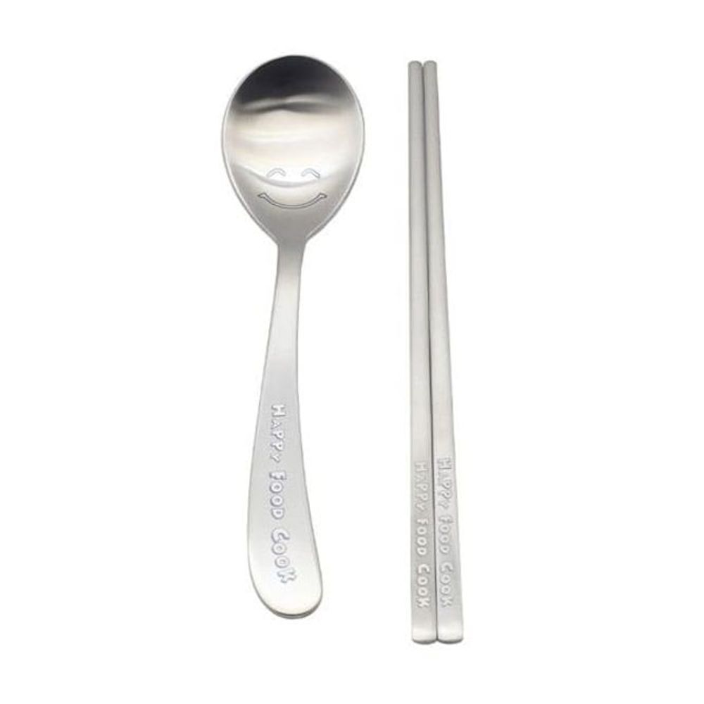 지오벤처스 스마일 어린이 수저세트 아동 젓가락 숟가락 1벌