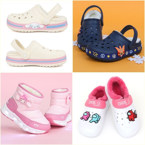 오키즈 [오키즈] 어린이 아동 겨울 털샌들 발광부츠 방한실내화  모음