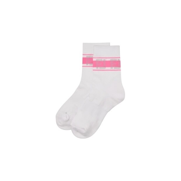 풋조이 풋조이골프양말 CQK RHRFJ10291 여성 도트 크루 삭스 Deep Pink