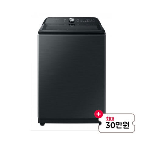[렌탈]삼성전자 [최대혜택][스마트렌탈][삼성] 그랑데 통버블 세탁기 23kg 블랙 캐비어 (WA23A8377KV)/60개월 의무사용