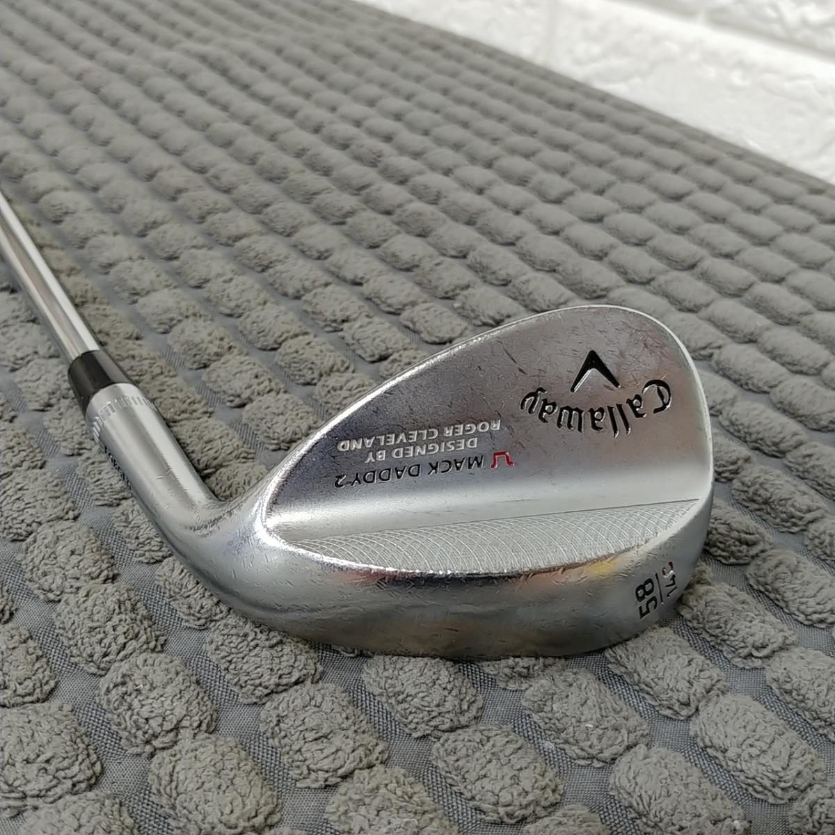 Callaway 캘러웨이골프 중고 캘러웨이 맥대디2 MD2 58도 14S 웨지_DG WEDGE FLEX
