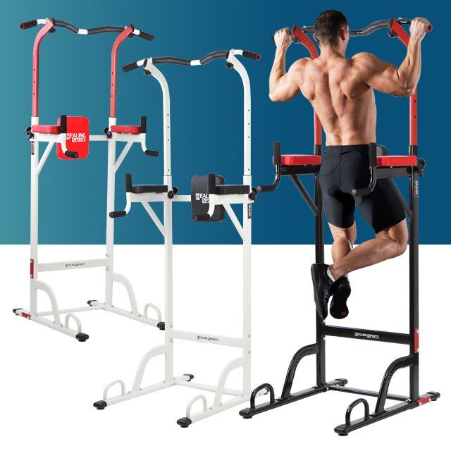 (주)아카시아리빙 지오벤처스 치닝디핑 가정용철봉 홈트레이닝기구 실내운동 턱걸이