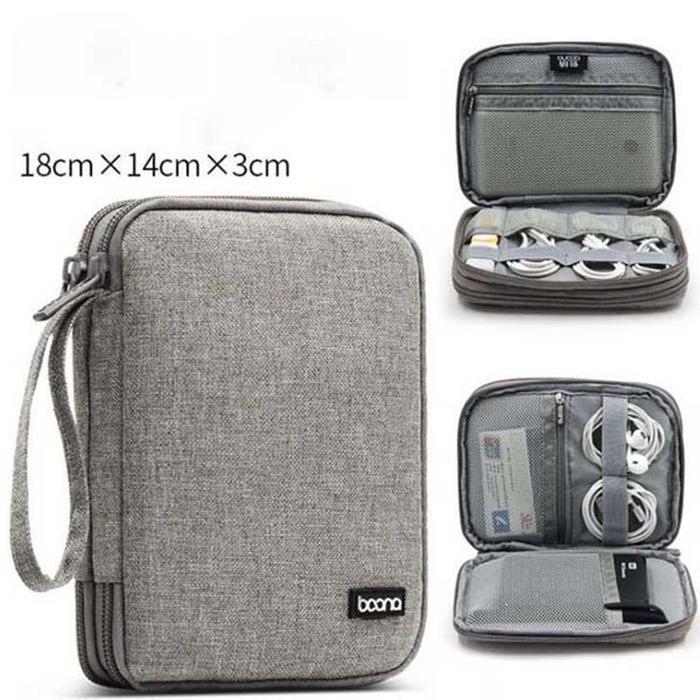 101partners 셀러허브잡화 마우스 충전기 멀티 보관 디지털 파우치 15인치 맥북파우치