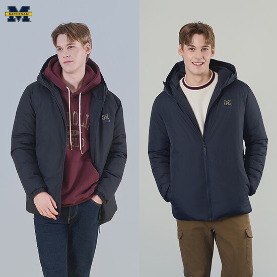 [미시간(MICHIGAN)]★ 미시간 유니버시티 25FW 남성 헤비 패딩 자켓