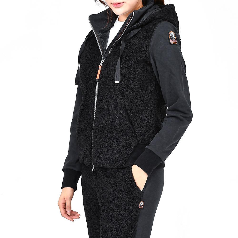 파라점퍼스 파라점퍼스 MOEGI 모에기 후드 집업 자켓 블랙 PW FLE PF33 541