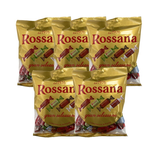 [로사나]로사나(Rossana) 캔디 믹스(오리지널,코코넛,초콜릿,피스타치오) 175g x 5 SET