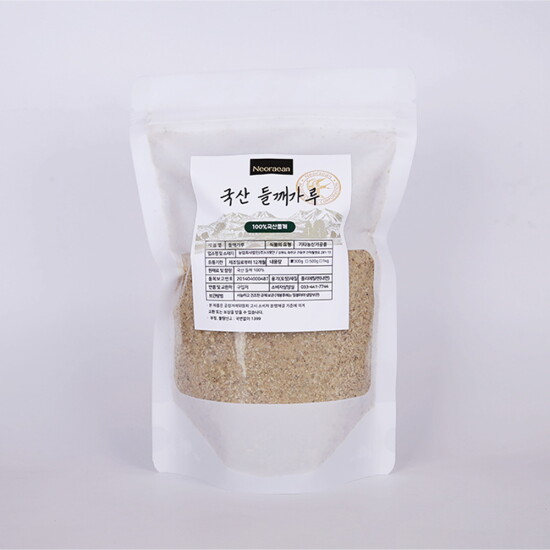 [알뜰총각][알뜰총각][300g] 너래안 100% 국내산 들깨 들깨가루 300g(지퍼백)