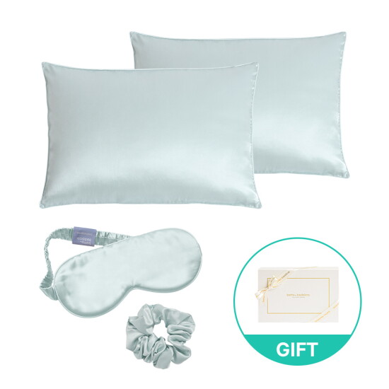 [베러베딩][정상가 350,000원] 베러베딩 기프트 선물세트(베개커버 2P+안대+스크런치)