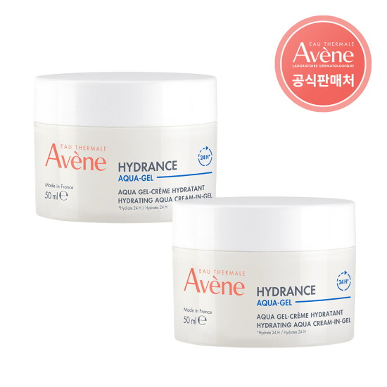[아벤느][아벤느공식] 이드랑스 아쿠아 크림 인 젤 50ml 2개