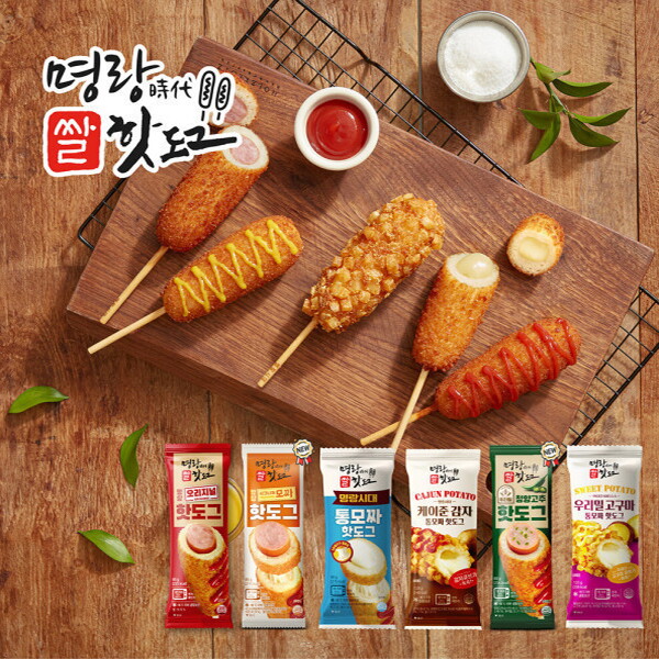 명랑시대외식청년창업협동조합 명랑핫도그 명랑핫도그 입맛대로 골라담기