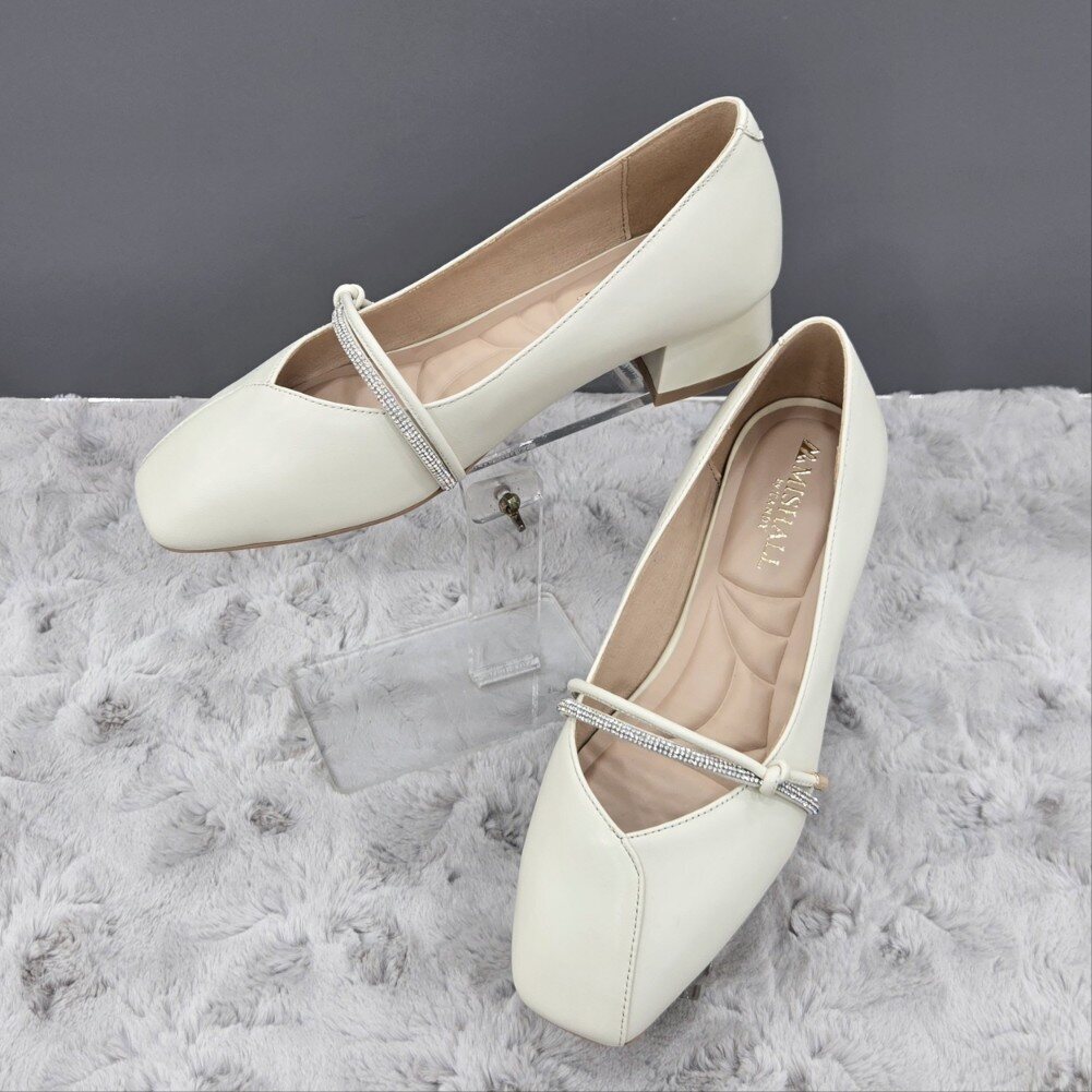 미셸 탠디 (패플) [탠디]보석 스트랩 펌프스 X2HS50SP27 G-IVORY 2SD JJ