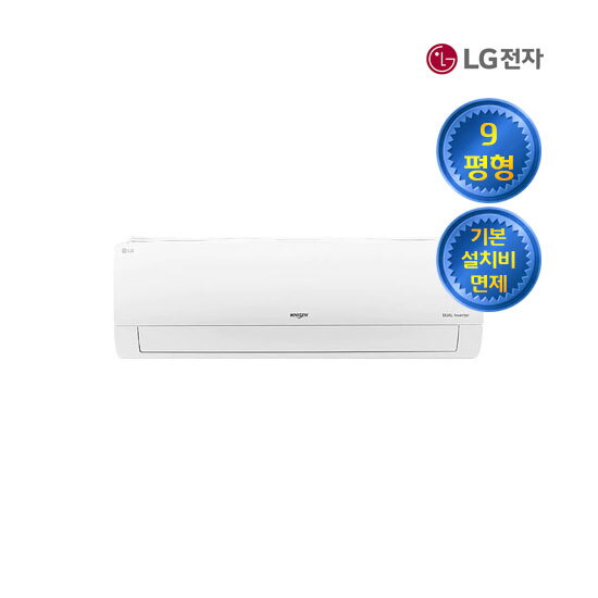 [렌탈]LG전자 LG 벽걸이 에어컨 렌탈 9평 SQ09BDJWAS/60개월 의무사용